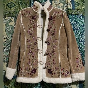Embroidered St.Johns Bay Winter Coat